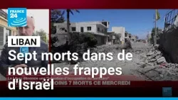 Liban : sept morts dans de nouvelles frappes d'Israël, qui veut occuper le sud après la guerre Liban : sept morts dans de nouvelles frappes d'Israël, qui veut occuper le sud après la guerre