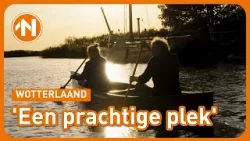 Margreet en Drewes varen over met de hand gegraven kanalen | Wotterlaand Margreet en Drewes varen over met de hand gegraven kanalen | Wotterlaand