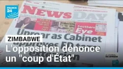 L'opposition dénonce un "coup d'État" au Zimbabwe face à un projet de réforme constitutionnelle L'opposition dénonce un "coup d'État" au Zimbabwe face à un projet de réforme constitutionnelle