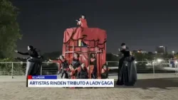Artistas ecuatorianos recrean concierto de Lady Gaga y promocionan el turismo Artistas ecuatorianos recrean concierto de Lady Gaga y promocionan el turismo