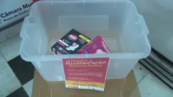 CÂMARA PROMOVE ARRECADAÇÃO DE ABSORVENTES FEMININOS CÂMARA PROMOVE ARRECADAÇÃO DE ABSORVENTES FEMININOS