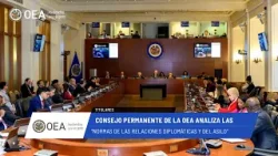 OEA News: Consejo analiza "Normas de las Relaciones Diplomáticas y del Asilo". 10 de abril de 2024.