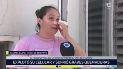 Córdoba: tiene 16 años, explotó su celular y sufrió graves quemaduras Córdoba: tiene 16 años, explotó su celular y sufrió graves quemaduras