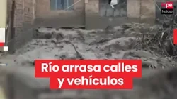Ayacucho: desborde del río Sankiruato deja cientos de damnificados Ayacucho: desborde del río Sankiruato deja cientos de damnificados