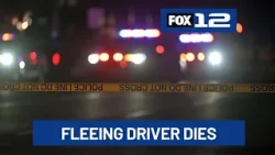 Driver dies in NE Portland crash after fleeing from officers Driver dies in NE Portland crash after fleeing from officers