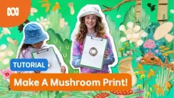 Make A Mushroom Print! ?? | Gardening Australia Junior | ABC Kids Make A Mushroom Print! ?? | Gardening Australia Junior | ABC Kids