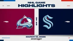 NHL Highlights | Avalanche vs. Kraken - March 12, 2026 NHL Highlights | Avalanche vs. Kraken - March 12, 2026