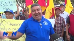 Protestan por pretensiones de desalojo en el barrio Santa Luisa SFM Protestan por pretensiones de desalojo en el barrio Santa Luisa SFM