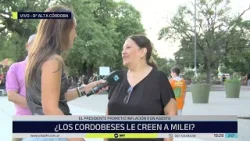 La calle habla: ¿los cordobeses le creen a Javier Milei? La calle habla: ¿los cordobeses le creen a Javier Milei?