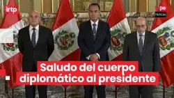 Presidente José Jerí recibe el saludo del cuerpo diplomático acreditado en el Perú Presidente José Jerí recibe el saludo del cuerpo diplomático acreditado en el Perú