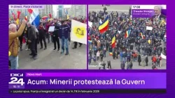 Minerii din Gorj protestează în fața Guvernului față de reducerea de personal de la CE Oltenia Minerii din Gorj protestează în fața Guvernului față de reducerea de personal de la CE Oltenia