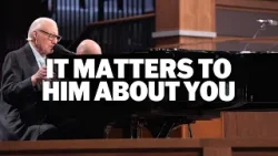 It Matters To Him About You (LIVE) | Jimmy Swaggart