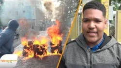 Dirigente estudiantil afirma van a continuar las protestas en mejoras de los estudiantes en SFM Dirigente estudiantil afirma van a continuar las protestas en mejoras de los estudiantes en SFM