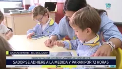 Sadop adhiere a la medida al paro docente decretado por UEPC Sadop adhiere a la medida al paro docente decretado por UEPC
