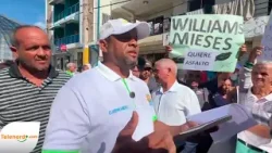 Residentes de diversos sectores de SFM protestan por mal estado de calles y otras reivindicaciones Residentes de diversos sectores de SFM protestan por mal estado de calles y otras reivindicaciones