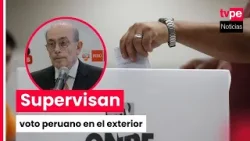 Cancillería monitorea voto de peruanos en el exterior y traslado seguro de actas Cancillería monitorea voto de peruanos en el exterior y traslado seguro de actas