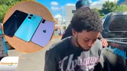 Policía Nacional apresa a reconocido "ladrón de celulares" en SFM Policía Nacional apresa a reconocido "ladrón de celulares" en SFM