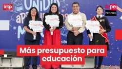 Gobierno destina más de 17 000 millones de soles al sector educación para este 2026 Gobierno destina más de 17 000 millones de soles al sector educación para este 2026