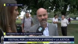 Festival por la Memoria, la Verdad y la Justicia en barrio San Martín Festival por la Memoria, la Verdad y la Justicia en barrio San Martín