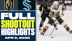 Vegas Golden Knights at Seattle Kraken | FULL Shootout Highlights - April 9, 2026 Vegas Golden Knights at Seattle Kraken | FULL Shootout Highlights - April 9, 2026